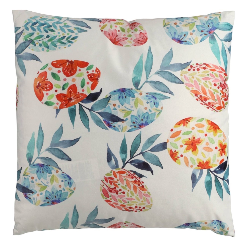 Eglo 420101 - Decorative cushion GEBENG 45x45 cm blue/red