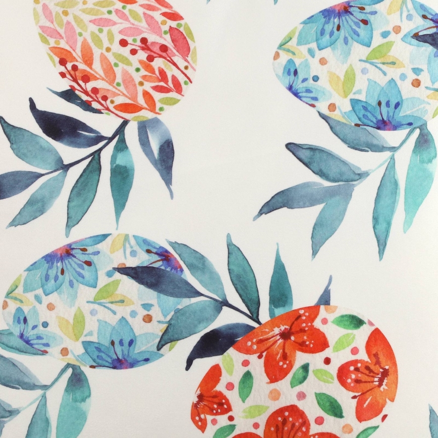 Eglo 420101 - Decorative cushion GEBENG 45x45 cm blue/red