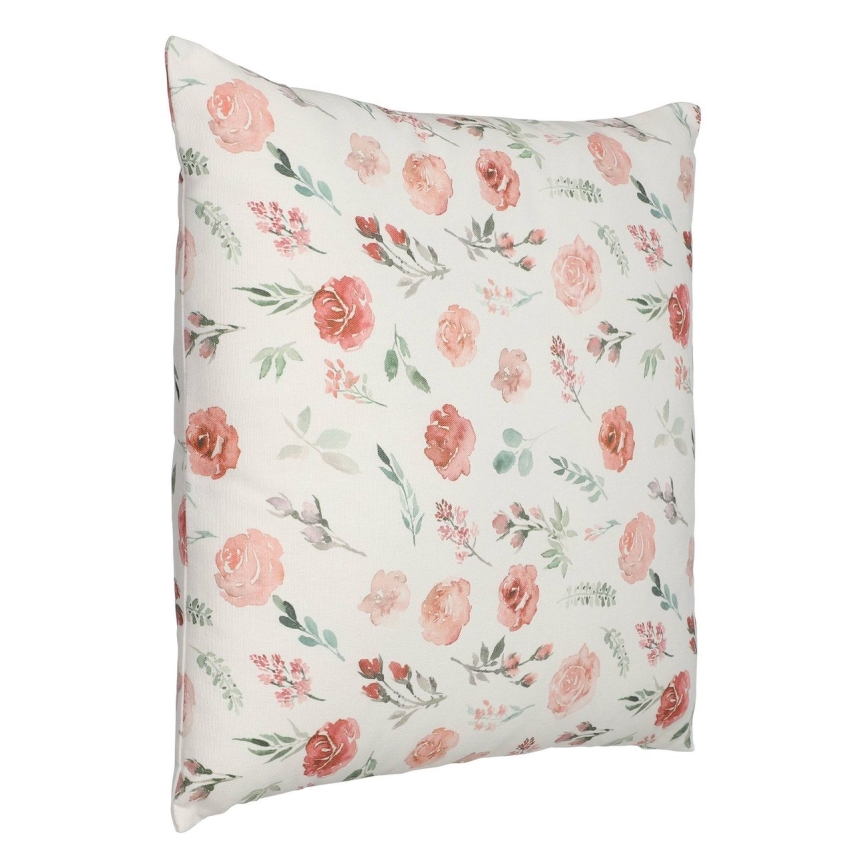 Eglo 420102 - GEBENG Decorative Cushion 45x45 cm White/Pink