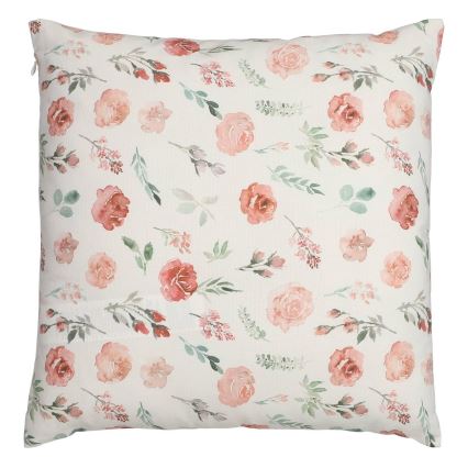 Eglo 420102 - GEBENG Decorative Cushion 45x45 cm White/Pink