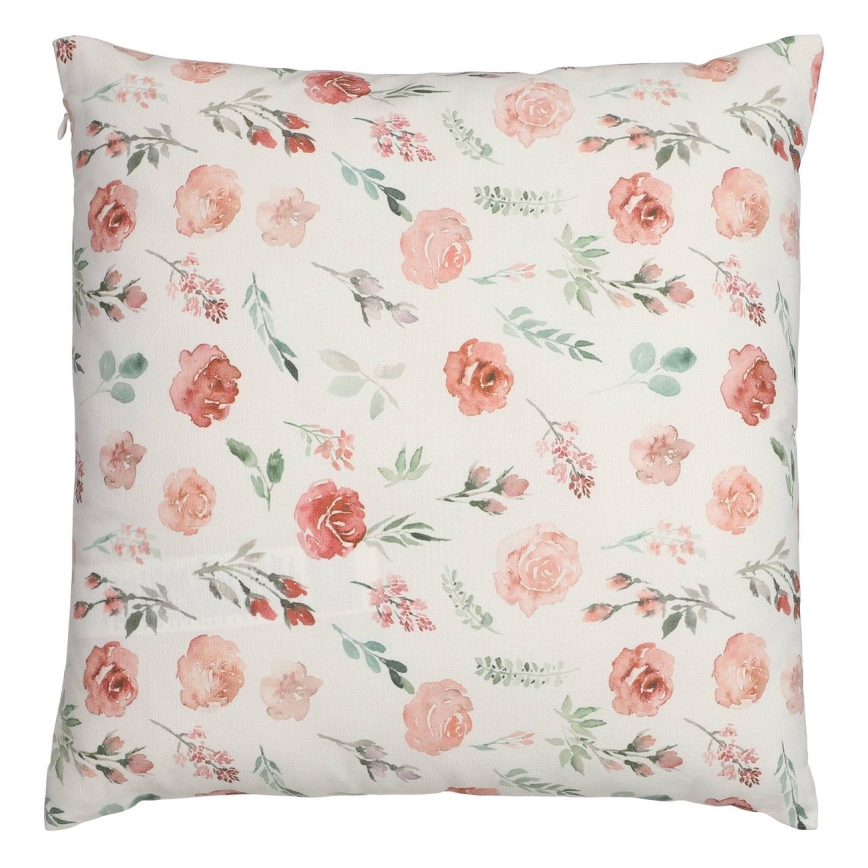 Eglo 420102 - GEBENG Decorative Cushion 45x45 cm White/Pink