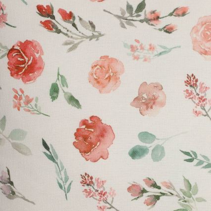 Eglo 420102 - GEBENG Decorative Cushion 45x45 cm White/Pink