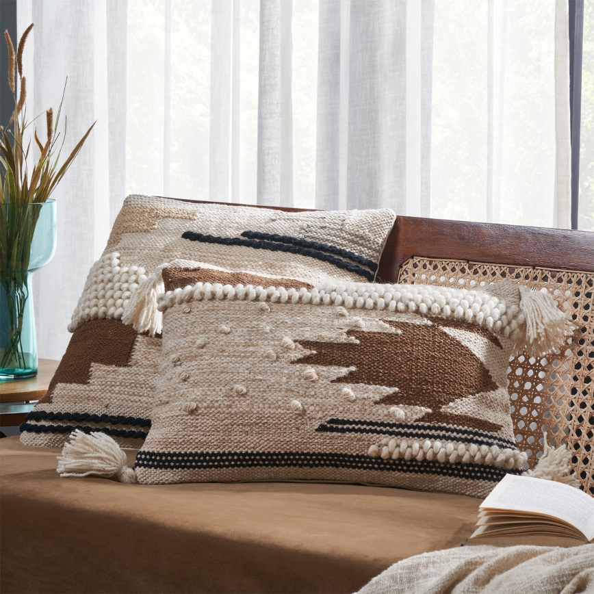 Eglo 420108 - Decorative cushion CHEVERY 45x45 cm beige