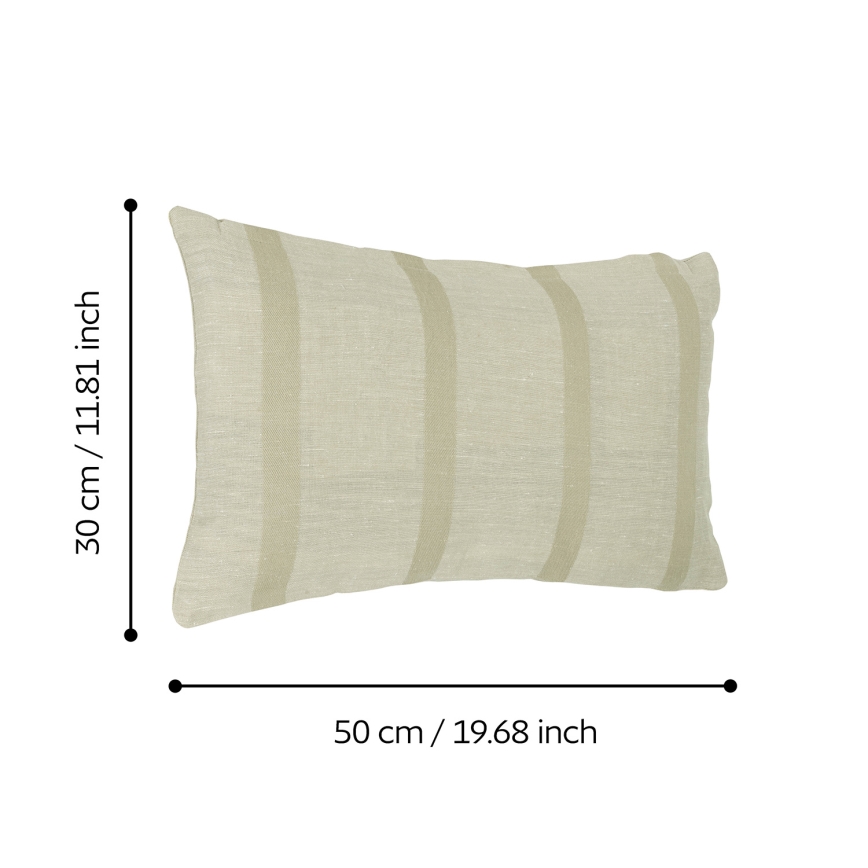 Eglo 420111 - Decorative cushion BETAMPONA 30x50 cm beige
