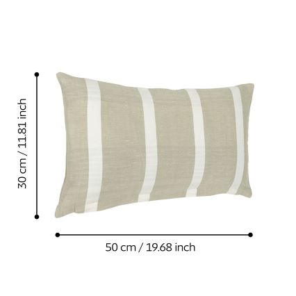 Eglo 420113 - BETAMPONA Decorative Cushion 30 x 50 cm, Beige
