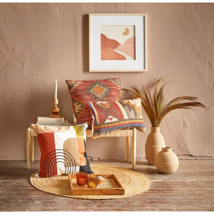 Eglo 420116 - CHEVERY Decorative Cushion, 50 x 50 cm, Brown