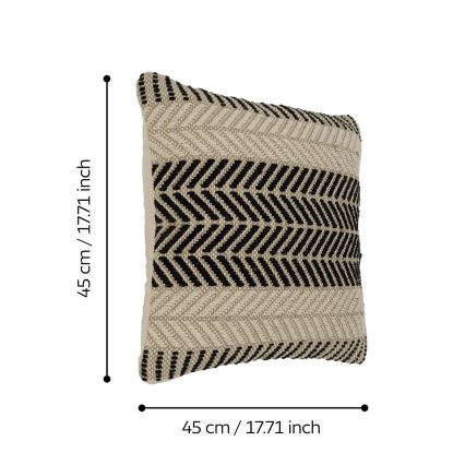 Eglo 420124 - CHEVERY Decorative Cushion 45 x 45 cm, Brown