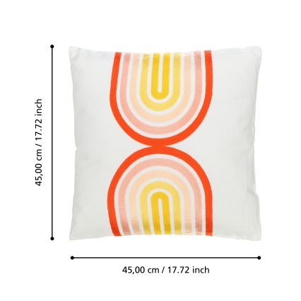 Eglo 420237 - BERHALA decorative cushion 45x45 cm multicoloured
