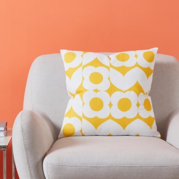 Eglo 420245 - TSUNAN Decorative Cushion 45x45 cm Yellow