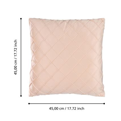Eglo 420253 - SHOURA Decorative Cushion 45x45 cm Pink