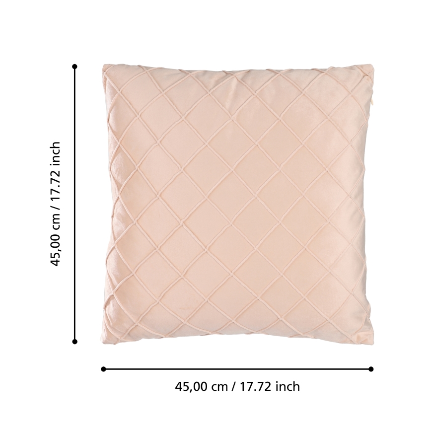 Eglo 420253 - SHOURA Decorative Cushion 45x45 cm Pink