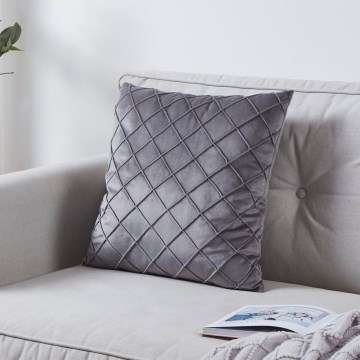 Eglo 420254 - Decorative cushion SHOURA 45x45 cm grey