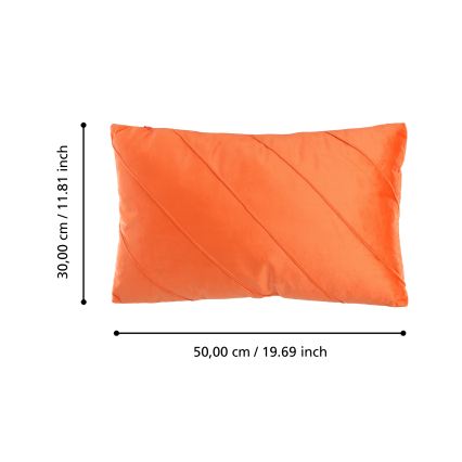 Eglo 420257 - SHOURA Decorative Cushion 30 x 50 cm, Orange