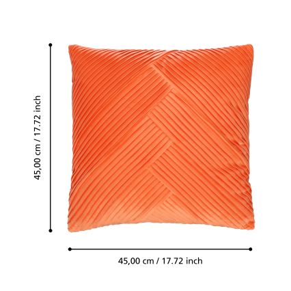 Eglo 420264 - SHOURA Decorative Cushion 45 x 45 cm, Orange