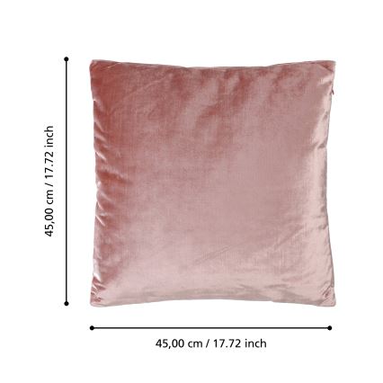 Eglo 420269 - Decorative cushion SINGU 45x45 cm pink