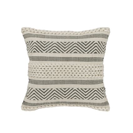 Eglo 420304 - Decorative cushion MELUT 45x45 cm cream/black