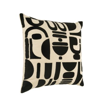Eglo 420307 - CHEVERY decorative cushion 45x45 cm cream/black