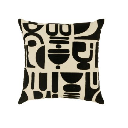 Eglo 420307 - CHEVERY decorative cushion 45x45 cm cream/black