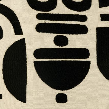 Eglo 420307 - CHEVERY decorative cushion 45x45 cm cream/black