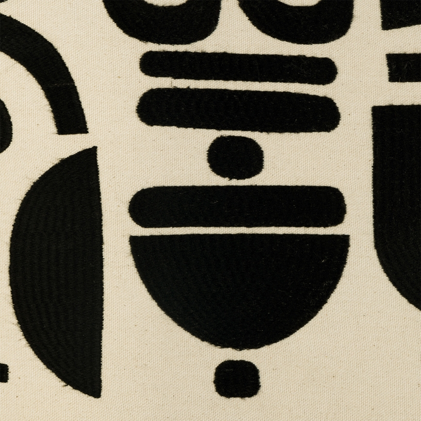 Eglo 420307 - CHEVERY decorative cushion 45x45 cm cream/black