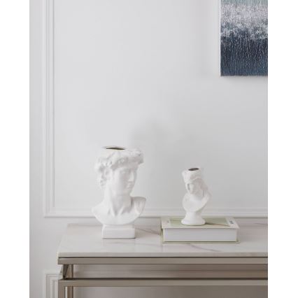 Eglo - Ceramic vase 26x16 cm white