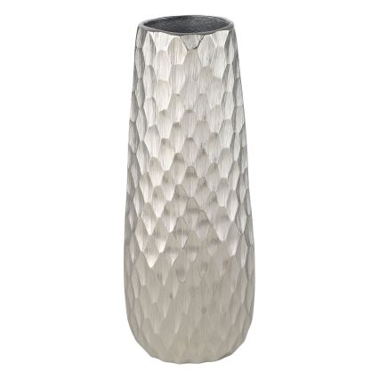 Eglo - Metal vase 31x12 cm silver