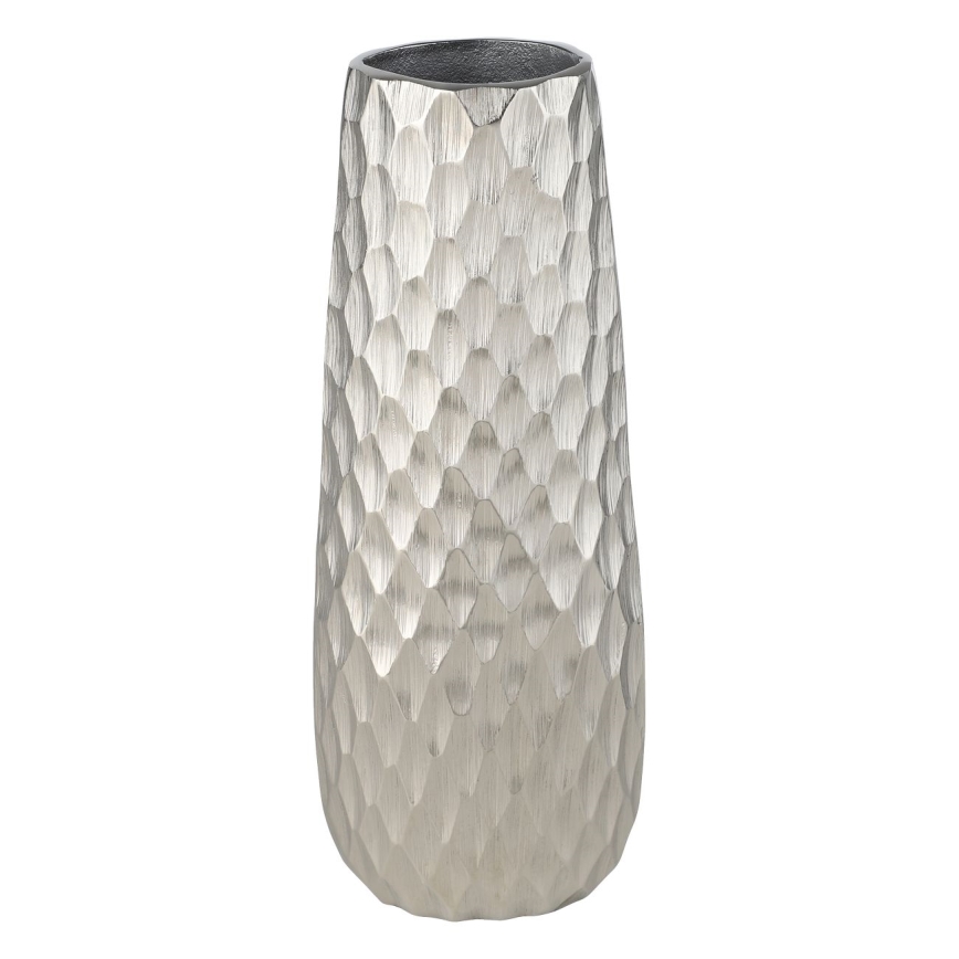 Eglo - Metal vase 31x12 cm silver