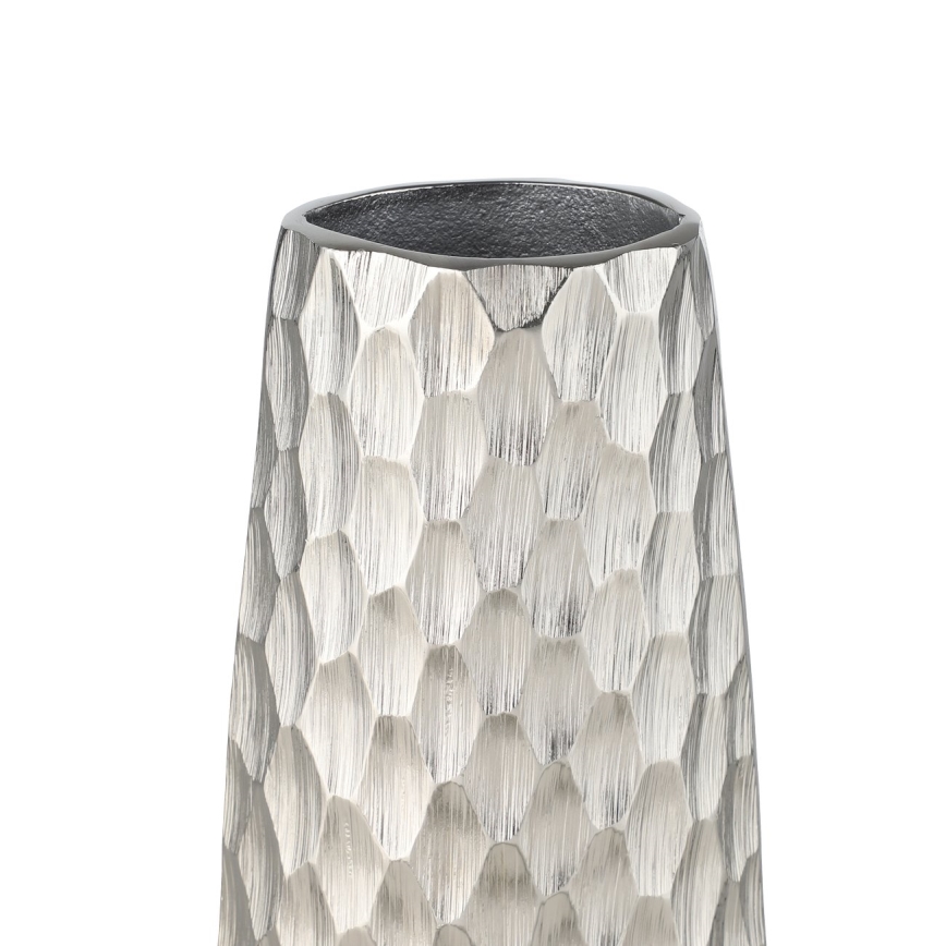 Eglo - Metal vase 31x12 cm silver
