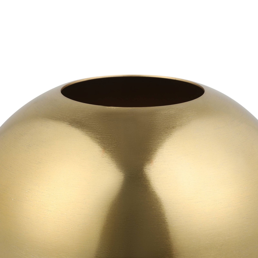 Eglo - Metal vase 22,5x25 cm gold