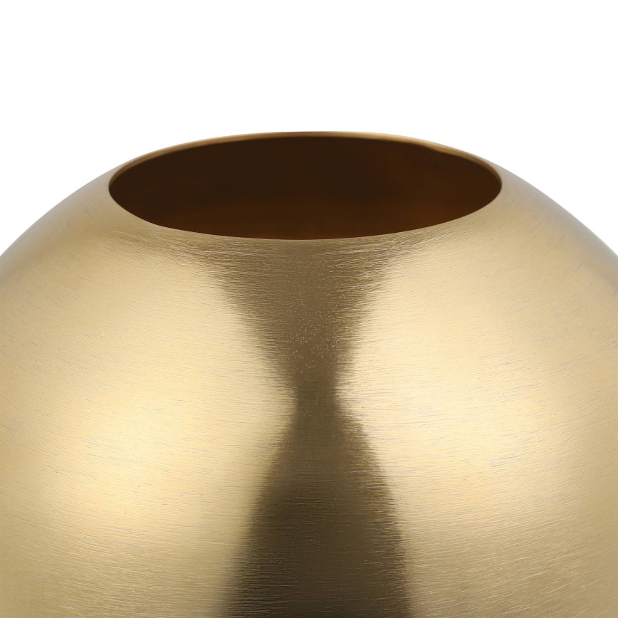 Eglo - Metal vase 16,5x18 cm gold