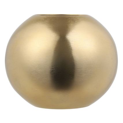 Eglo - Metal vase 16,5x18 cm gold