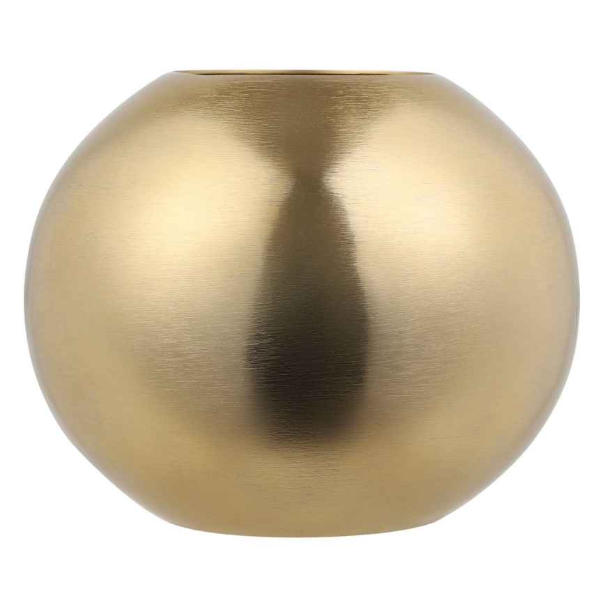 Eglo - Metal vase 16,5x18 cm gold