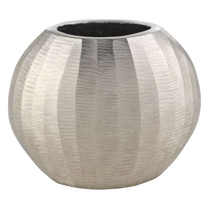 Eglo - Metal vase 13x15 cm silver