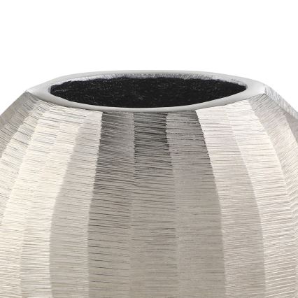 Eglo - Metal vase 13x15 cm silver