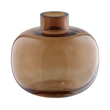 Eglo 421213 - SIRANANA Glass Vase 11.8 x 13 cm, Brown/Smoked