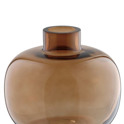 Eglo 421213 - SIRANANA Glass Vase 11.8 x 13 cm, Brown/Smoked