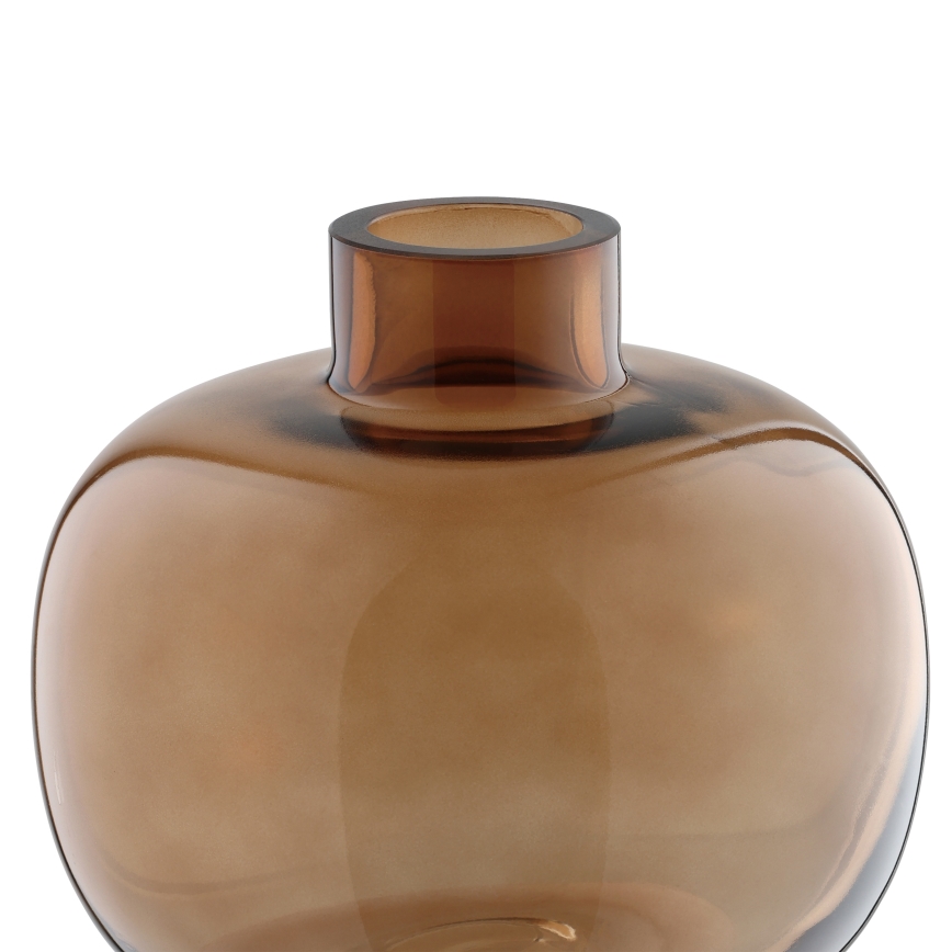 Eglo 421213 - SIRANANA Glass Vase 11.8 x 13 cm, Brown/Smoked