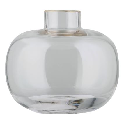 Eglo 421214 - SIRANANA 11.8 x 13 cm Glass Vase, Clear/Gold