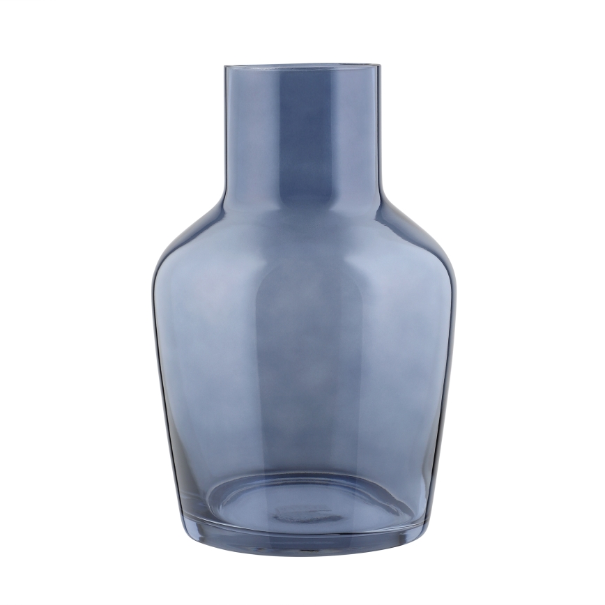 Eglo 421219 - SIRANANA Glass Vase 22 x 14.5 cm, Blue/Smoky