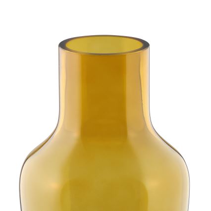 Eglo 421223 - SIRANANA glass vase 25x13,3 cm yellow/smoky