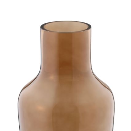 Eglo 421224 - SIRANANA Glass Vase 25x13.3 cm Brown/Smoky
