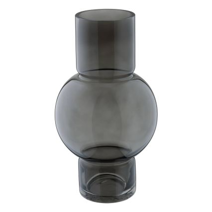 Eglo - Glass vase 28x15,5 cm black