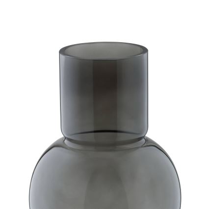 Eglo - Glass vase 28x15,5 cm black