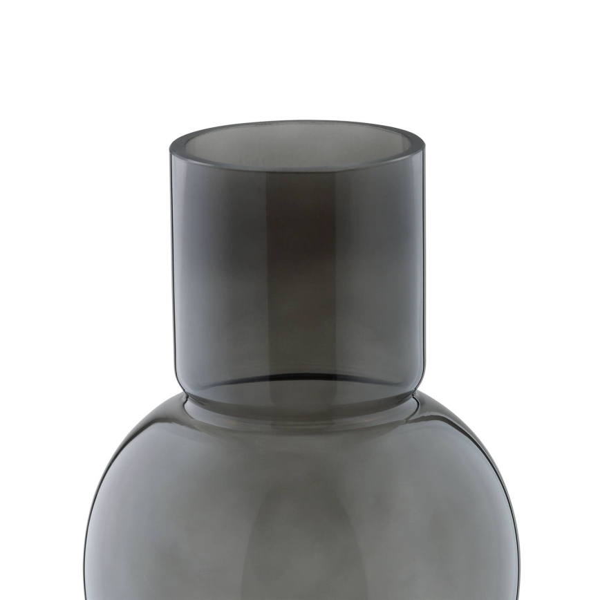 Eglo - Glass vase 28x15,5 cm black