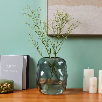 Eglo 421239 - MAROSAVA Glass Vase 23x20 cm Black/Smoked