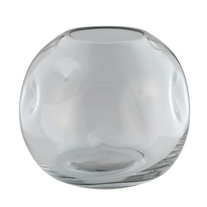 Eglo 421241 - Glass vase MAROSAVA 17x20 cm grey/smoky