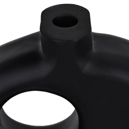 Eglo - Wooden vase 18x25,5 cm black