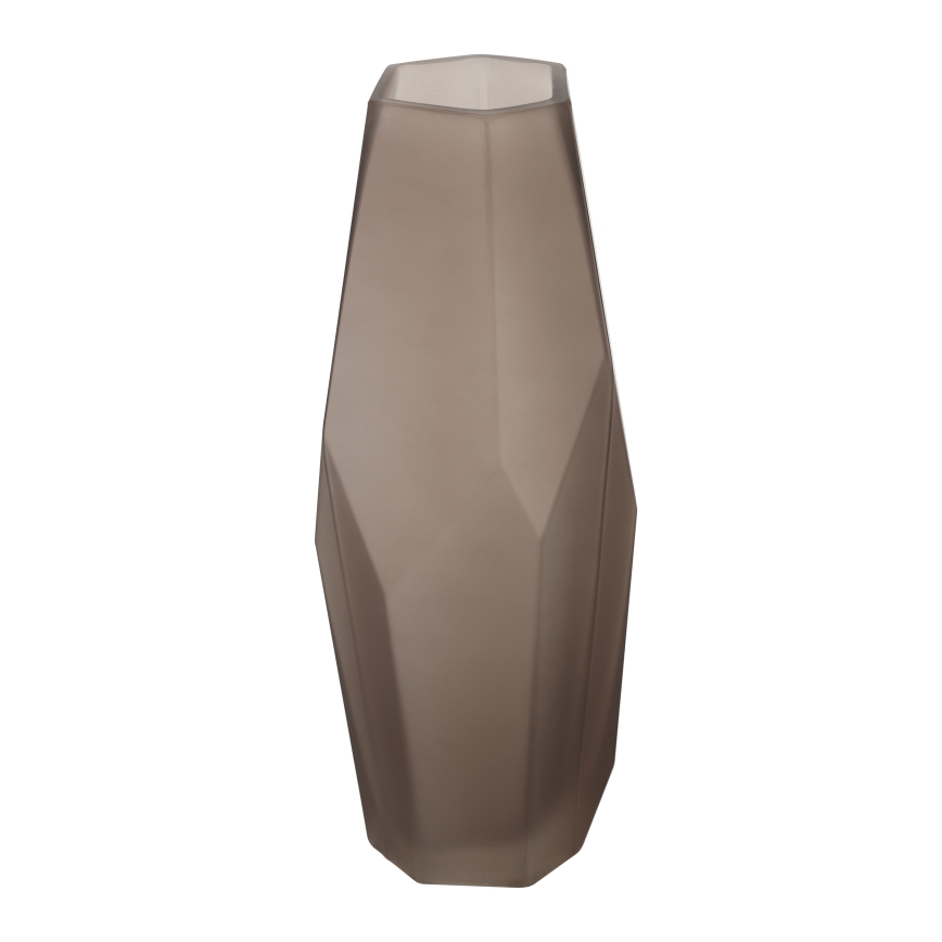 Eglo 421345 - CLONONY Glass Vase, 30 x 12 cm, Brown