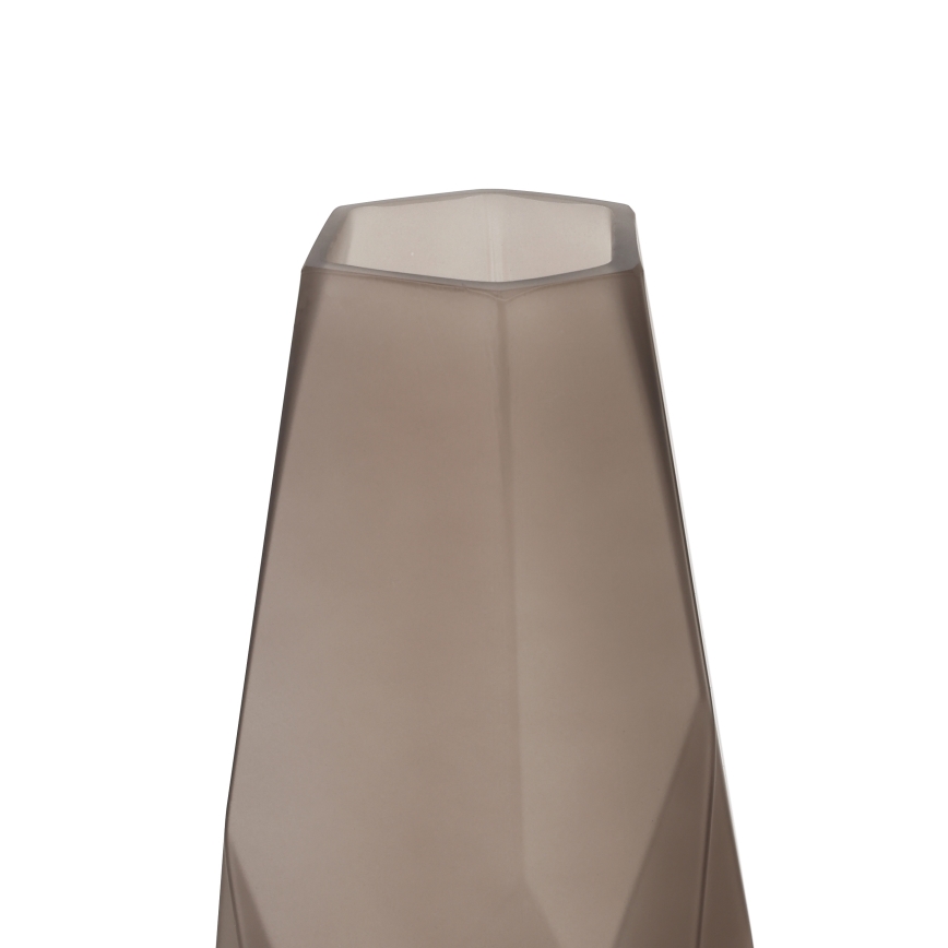 Eglo 421345 - CLONONY Glass Vase, 30 x 12 cm, Brown