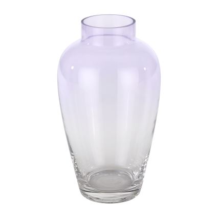 Eglo 421356 - KENYASI Glass Vase 27 x 15.5 cm, Purple